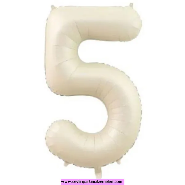 5 Rakam Kum Beji Folyo Balon